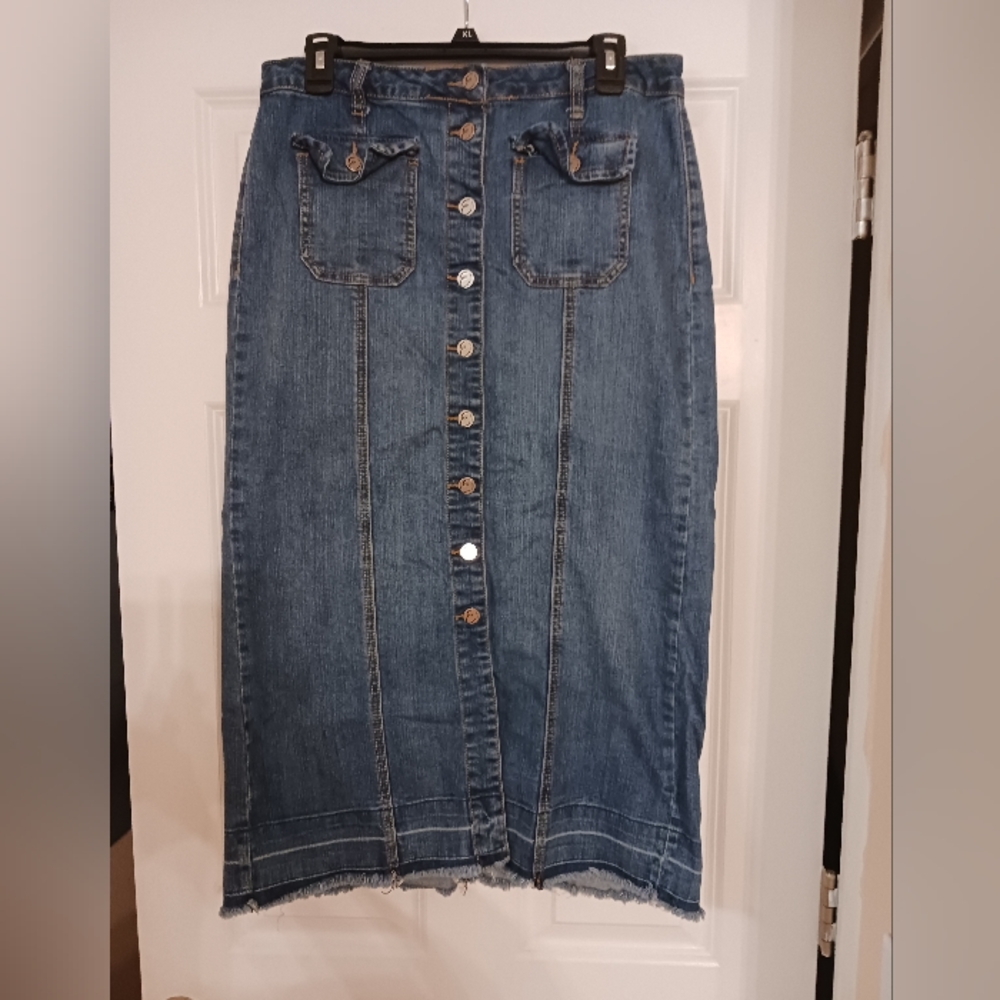 Earl jeans denim skirt